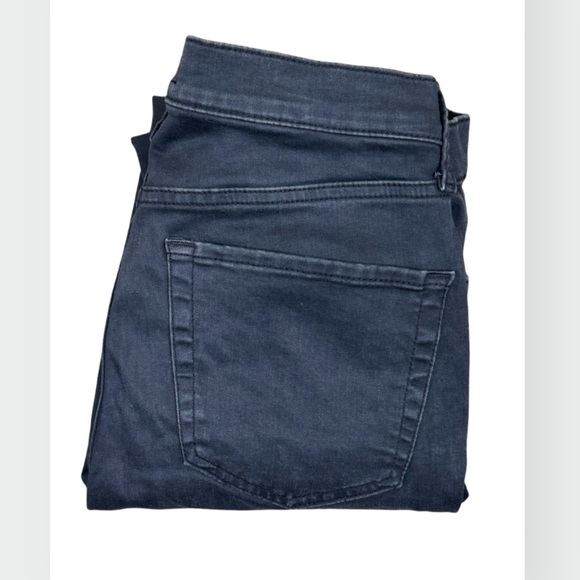 Free People Black Distressed Busted Knee Denim Jeans 28 - Picture 2 of 5